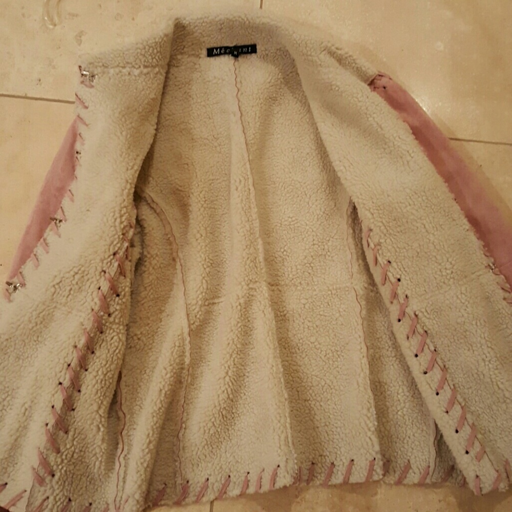 Faux Suede/Shearling Jacket - image 3